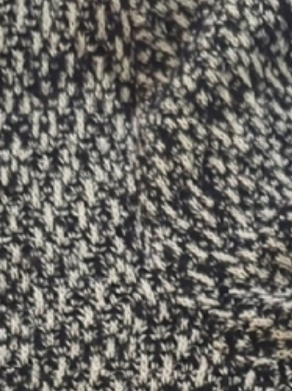 Size S Lush Black and White Long Sleeve Knit Top - Picture 15 of 15